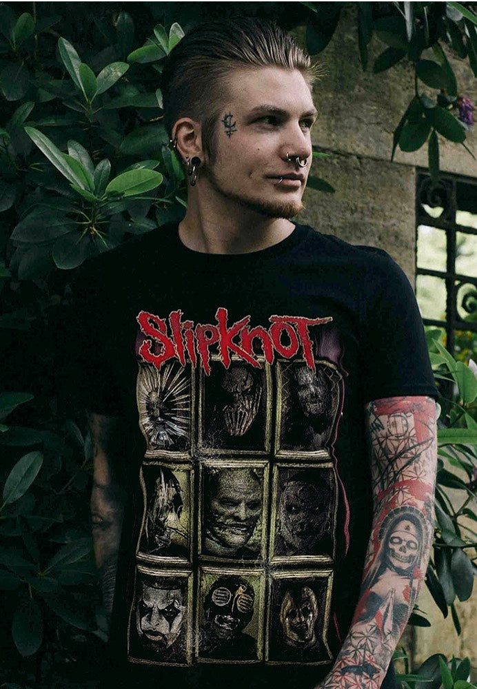 Slipknot - New Masks - T-Shirt | Men-Image