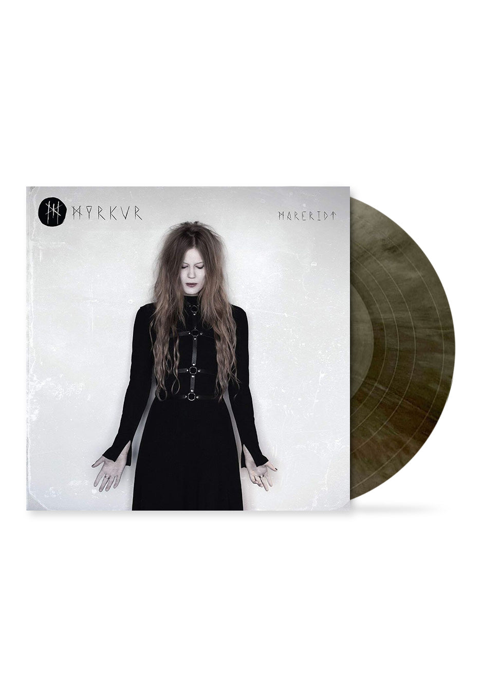 Myrkur - Mareridt Black/Silver Galaxy Merge - Colored Vinyl | Neutral-Image