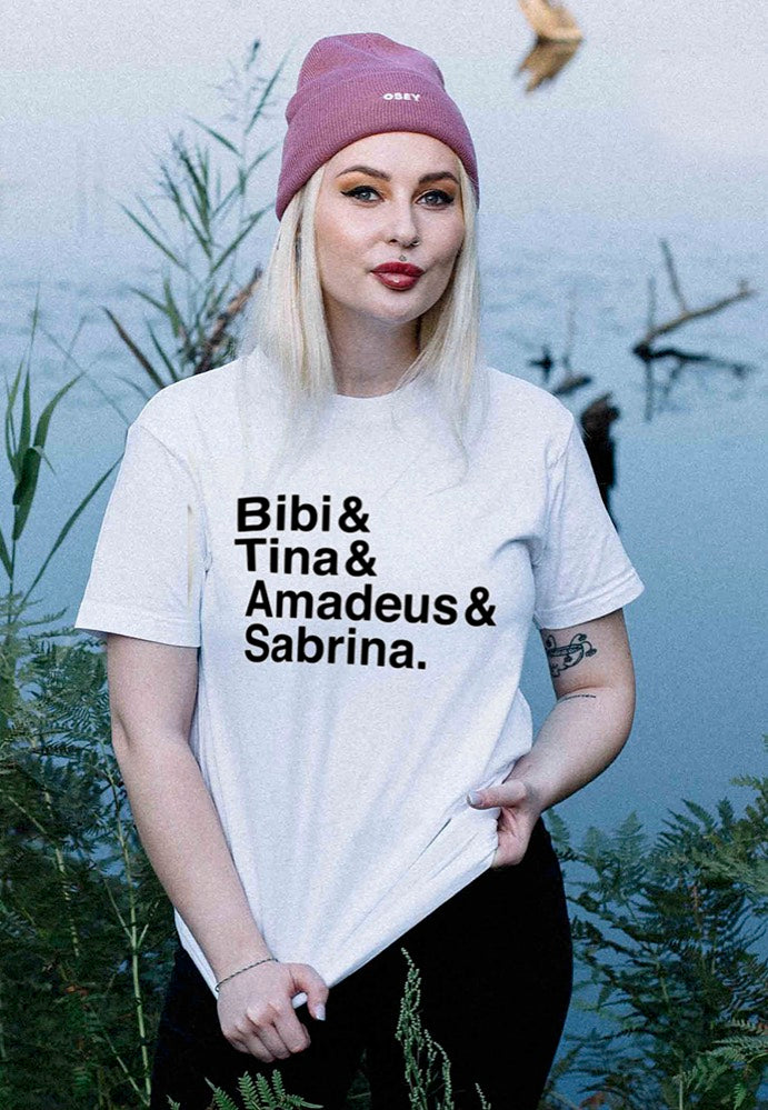 Bibi & Tina - Logo White - T-Shirt | Women-Image