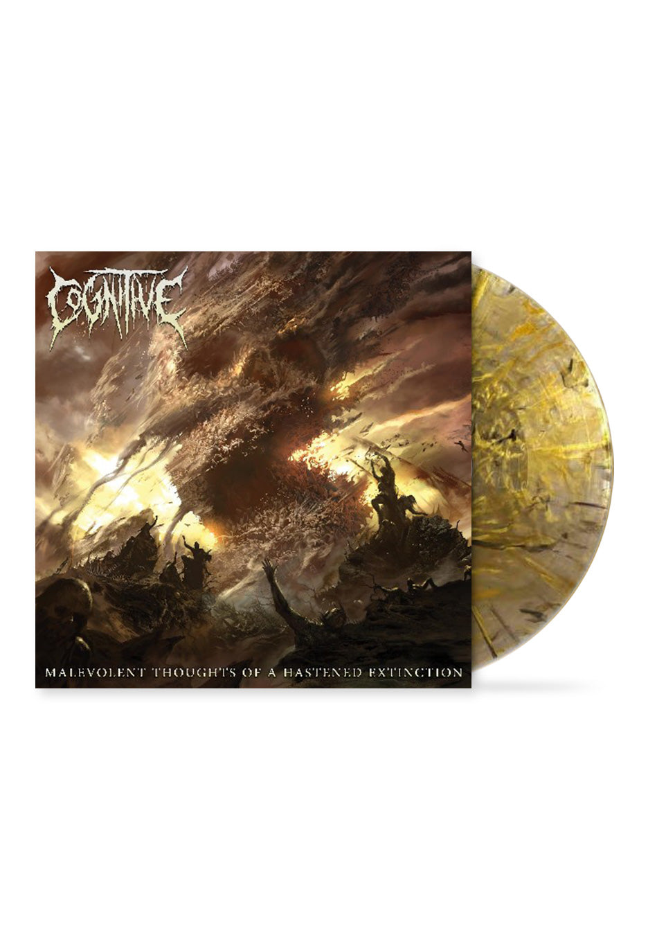 Cognitive - Malevolent Thoughts Of A Hastened Extinction Gold Flake - Colored Vinyl | Neutral-Image