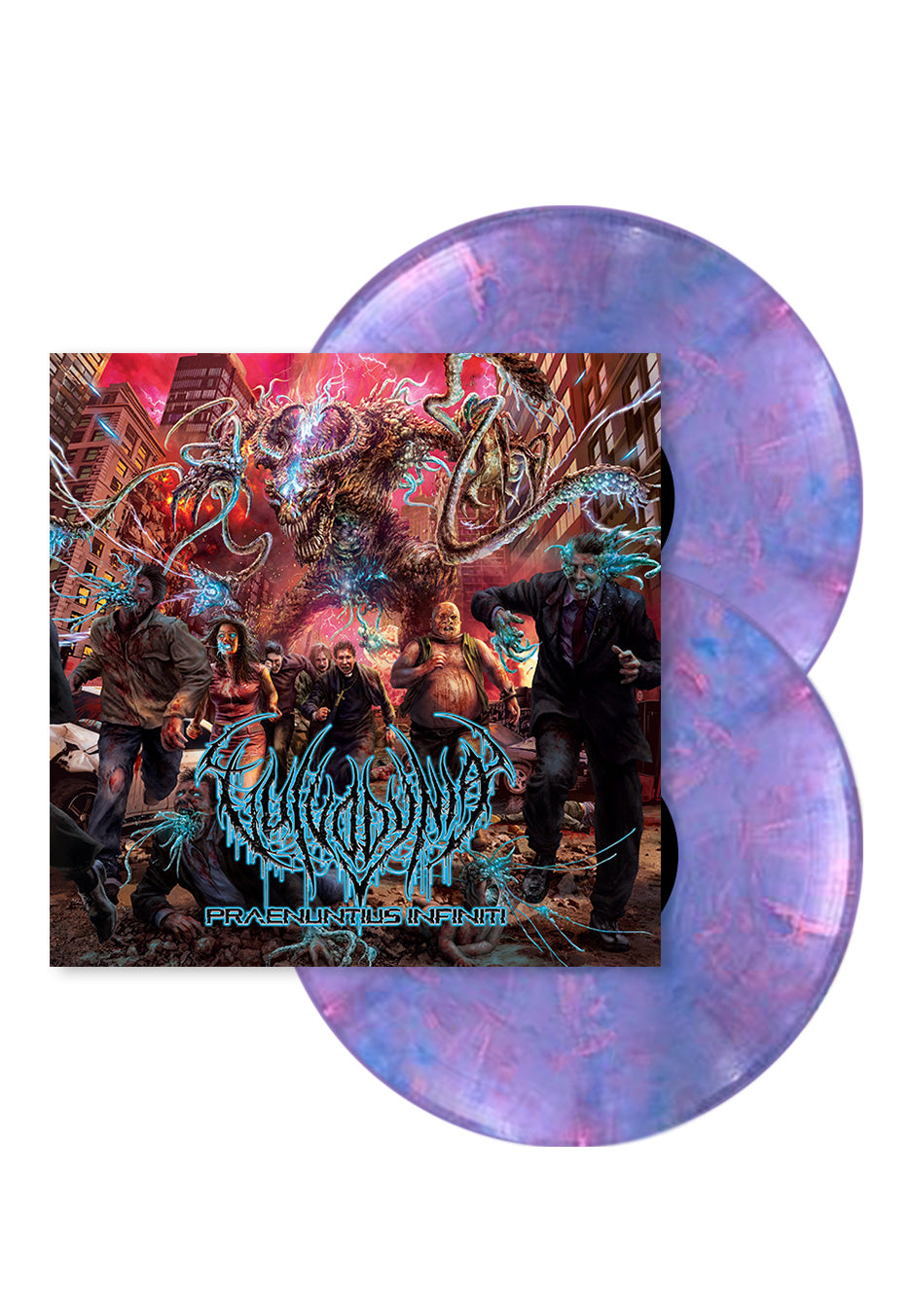 Vulvodynia - Praenuntius Infiniti Bubblegum - Colored 2 Vinyl | Neutral-Image