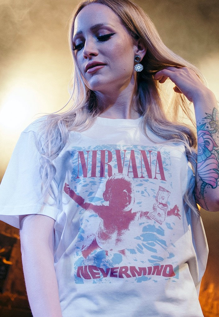 Nirvana - People Are People White - T-Shirt | Women-Image