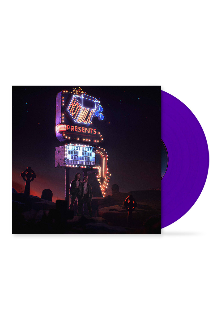 Hot Milk - I Just Wanna Know What Happens When I'm Dead EP Purple - Colored Vinyl | Neutral-Image