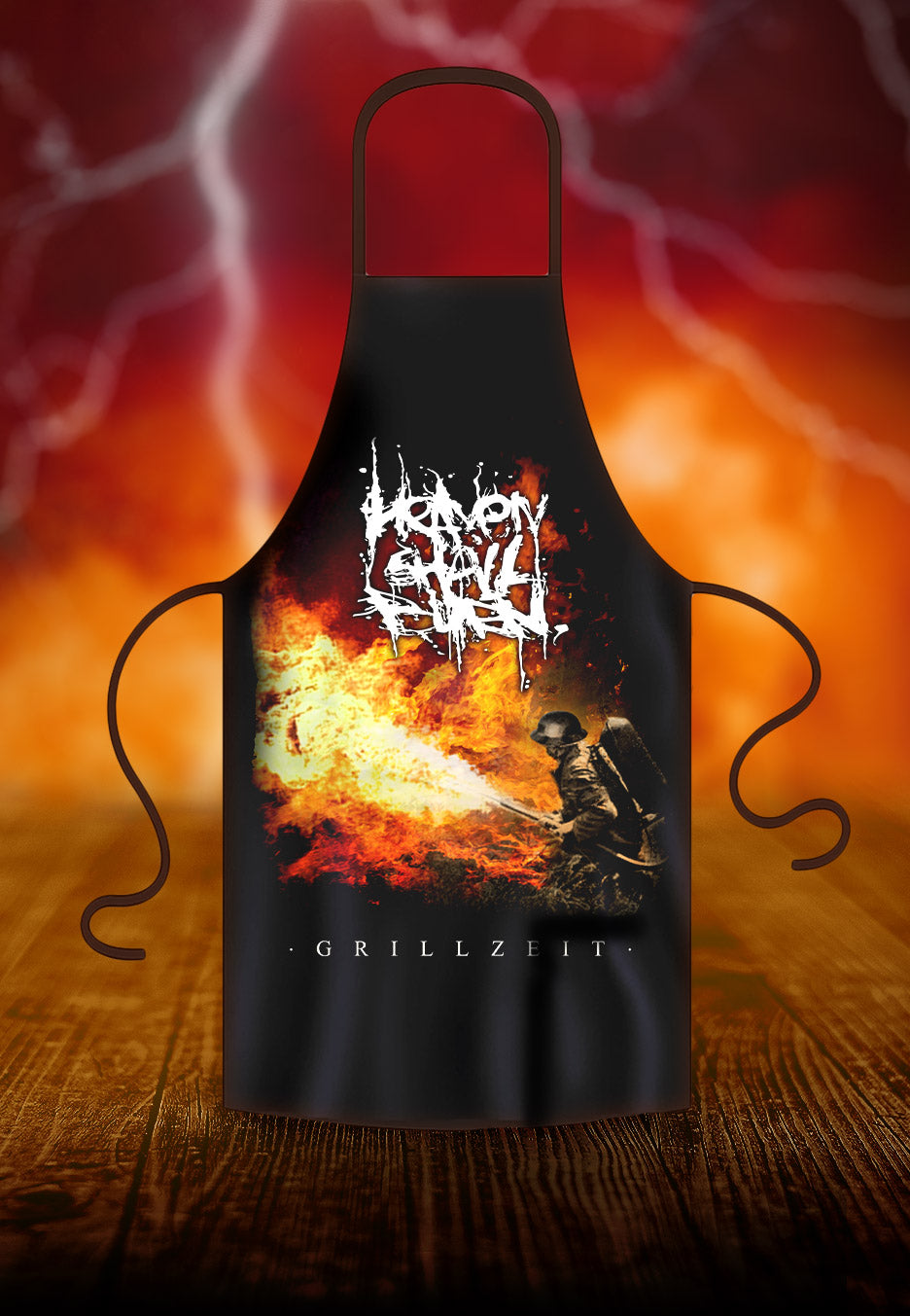 Heaven Shall Burn - Senfzeit - Apron | Neutral-Image