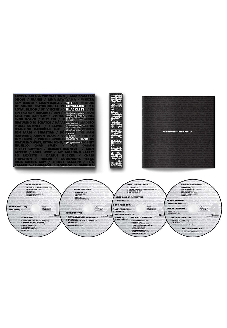 Various Artists - The Metallica Blacklist - 4 CD | Neutral-Image