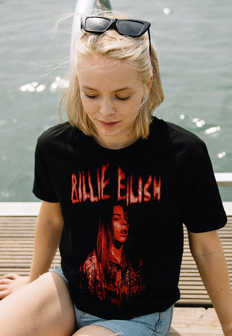 Billie Eilish - Spooky Logo - T-Shirt | Women-Image