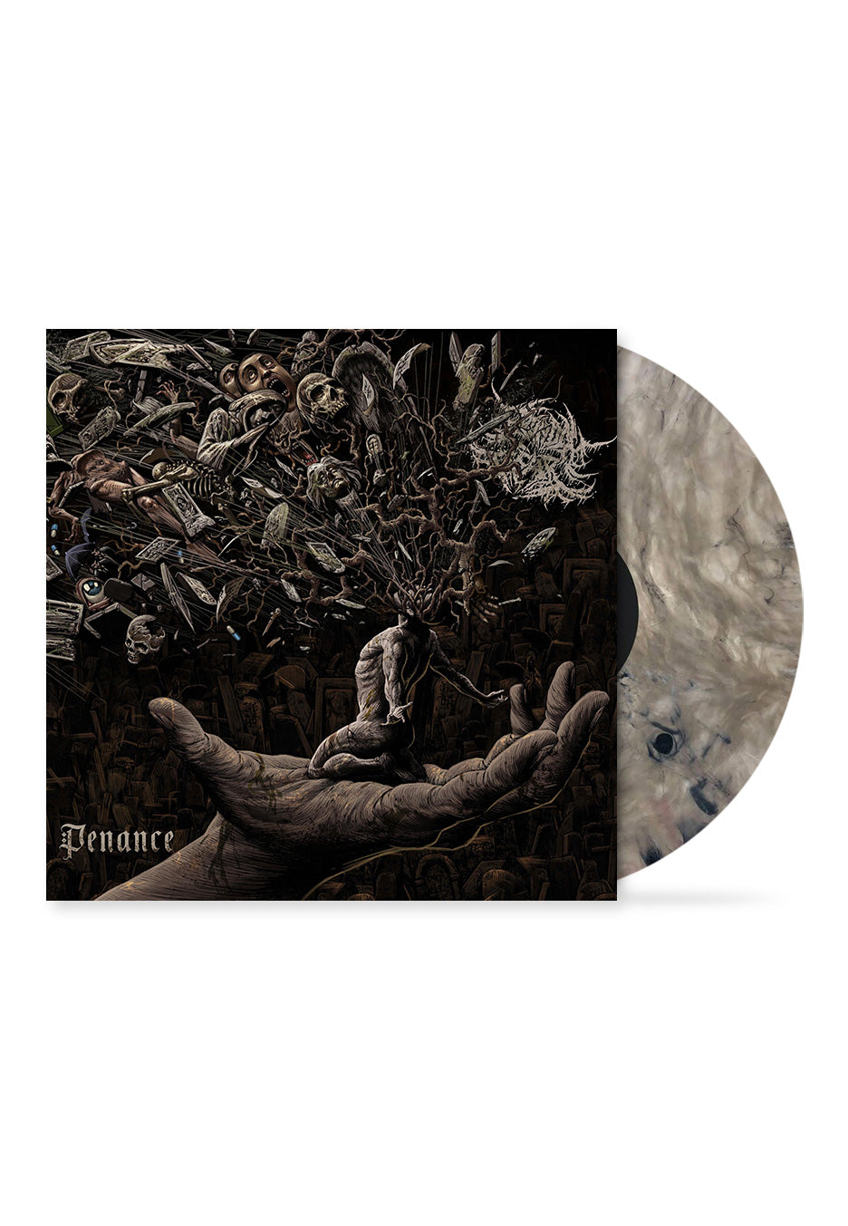 Bound In Fear - Penance Grey/Black - Marbled Vinyl | Neutral-Image