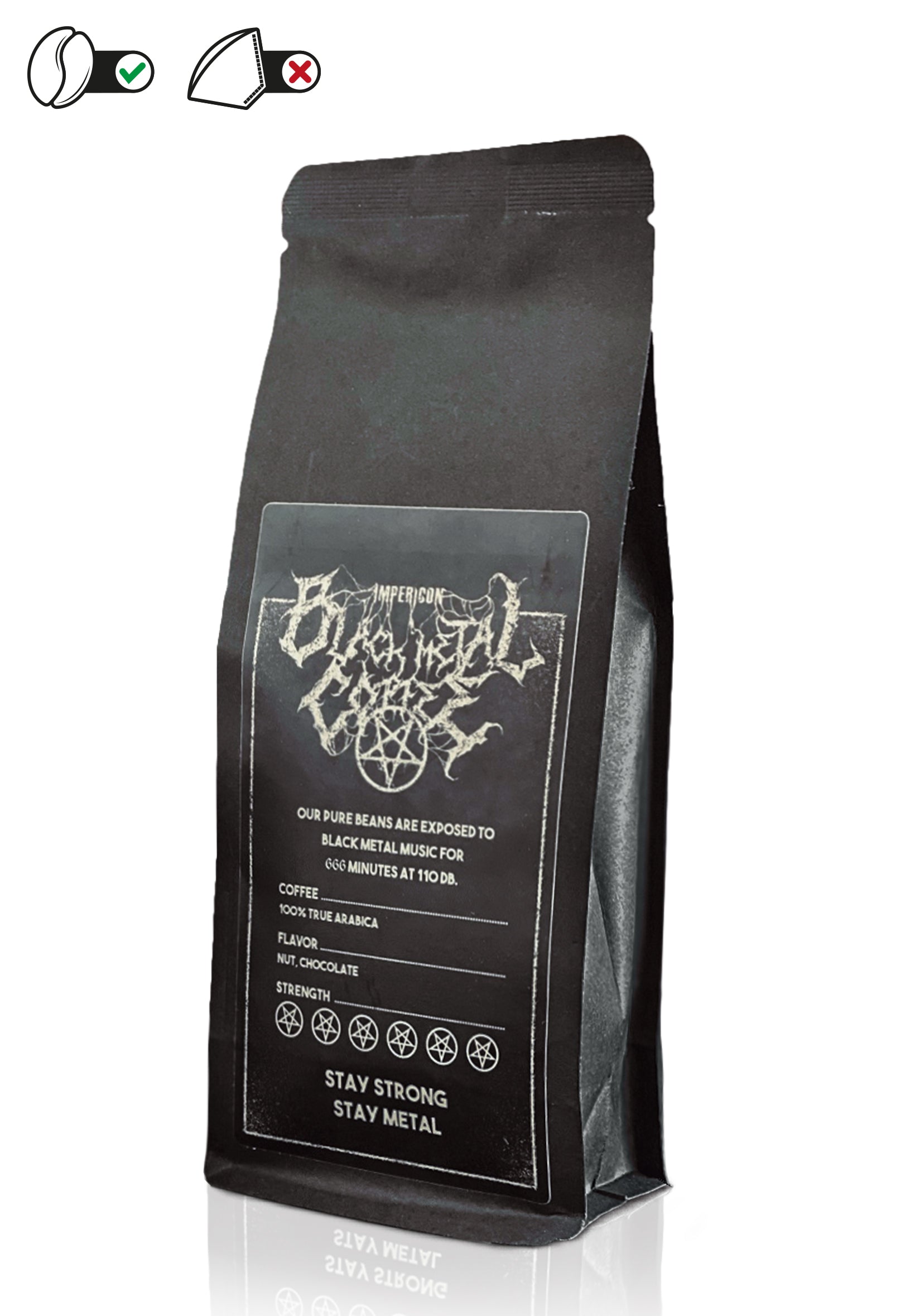 Impericon - Black Metal 250gr - Coffee | Neutral-Image