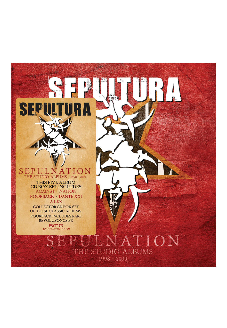 Sepultura - Sepulnation - The Studio Albums 1998-2009 - 5 CD Box Set | Neutral-Image