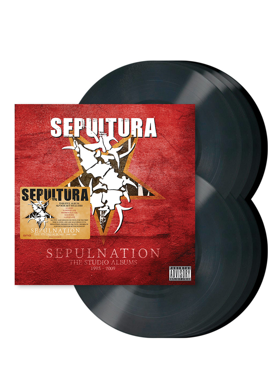 Sepultura - Sepulnation - The Studio Albums 1998-2009 - 8 Vinyl Box Set | Neutral-Image