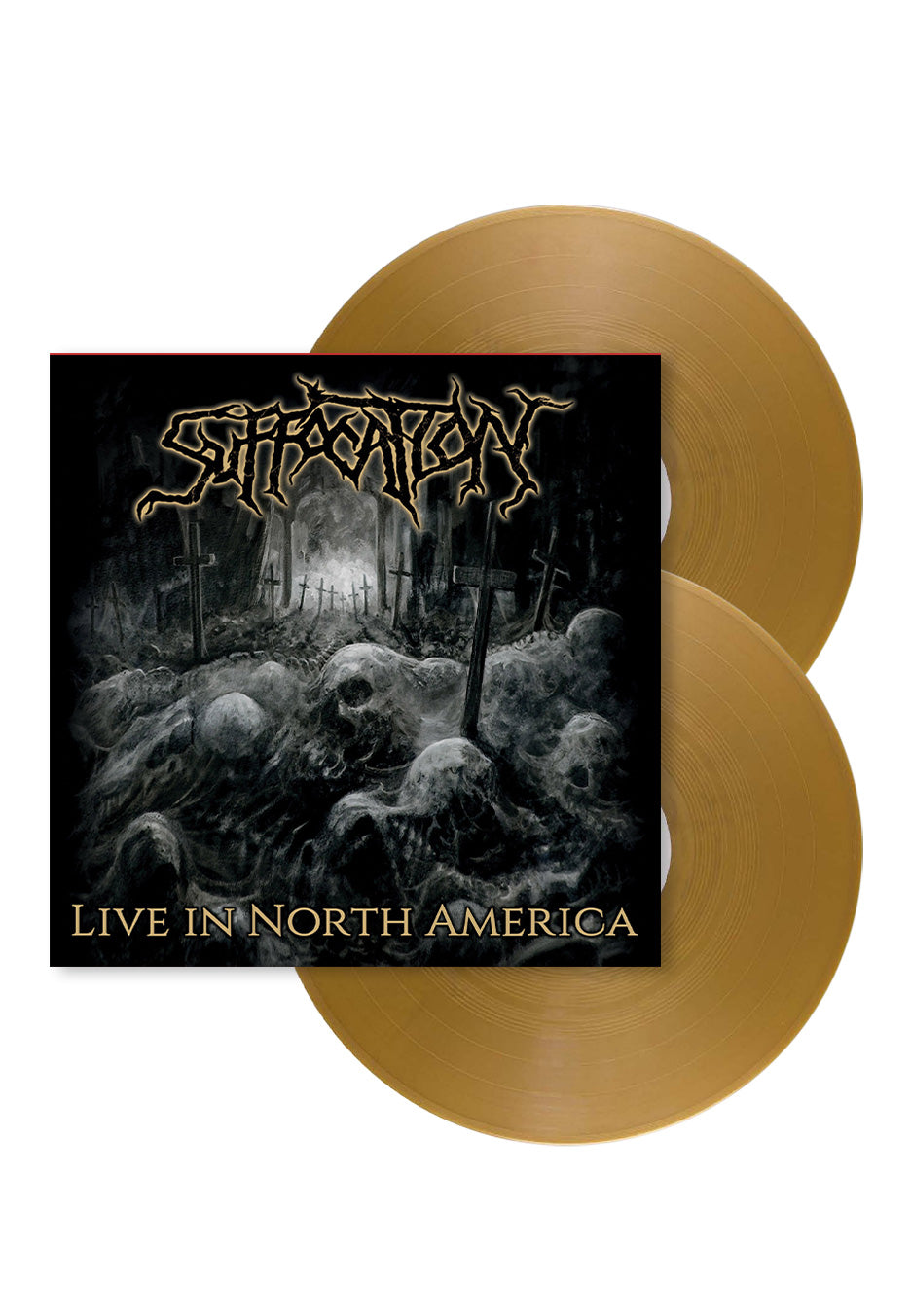 Suffocation - Live In North America Gold - Colored 2 Vinyl | Neutral-Image