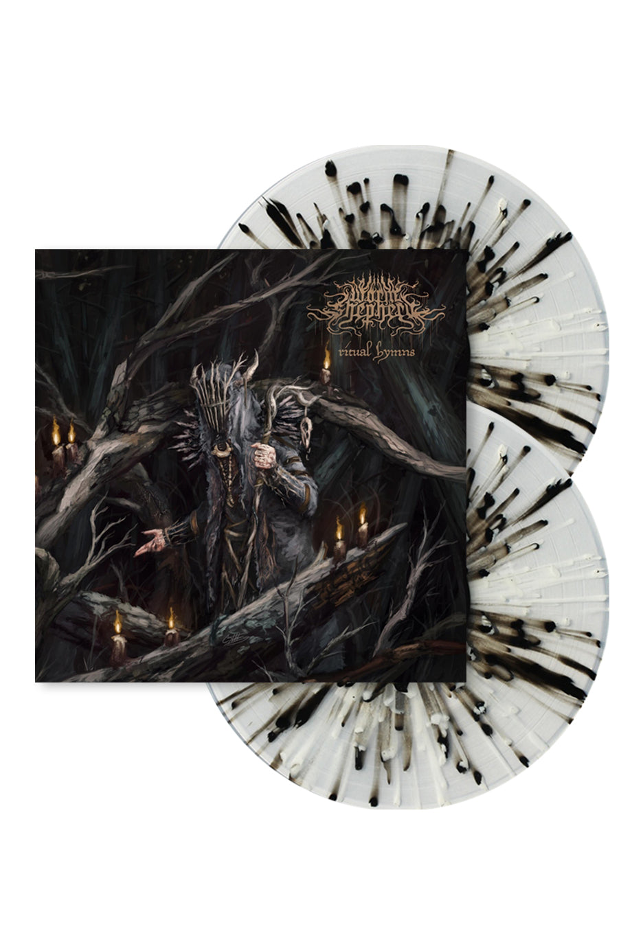 Worm Shepherd - Ritual Hymns Cursed Earth/Black - Splattered 2 Vinyl | Neutral-Image