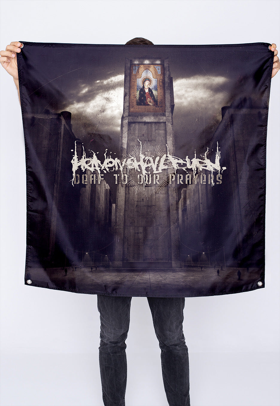 Heaven Shall Burn - Deaf To Our Prayers Cover - Flag | Neutral-Image