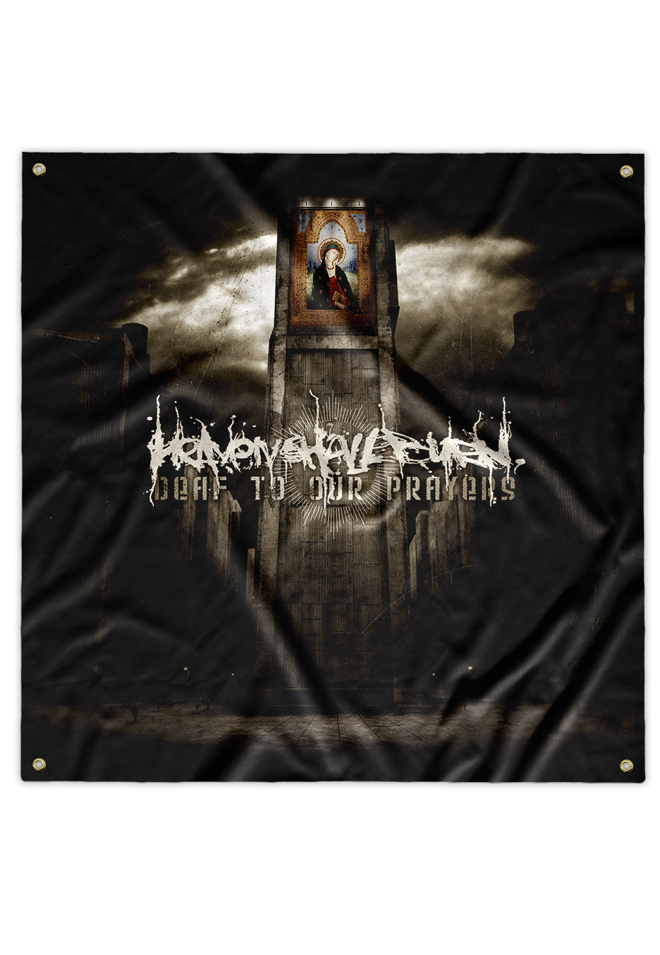 Heaven Shall Burn - Deaf To Our Prayers Cover - Flag | Neutral-Image