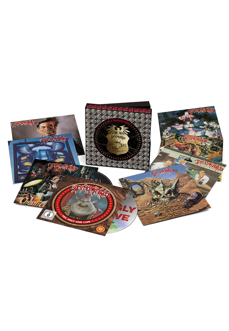 Tankard - For A Thousand Beers Deluxe - CD Box Set | Neutral-Image