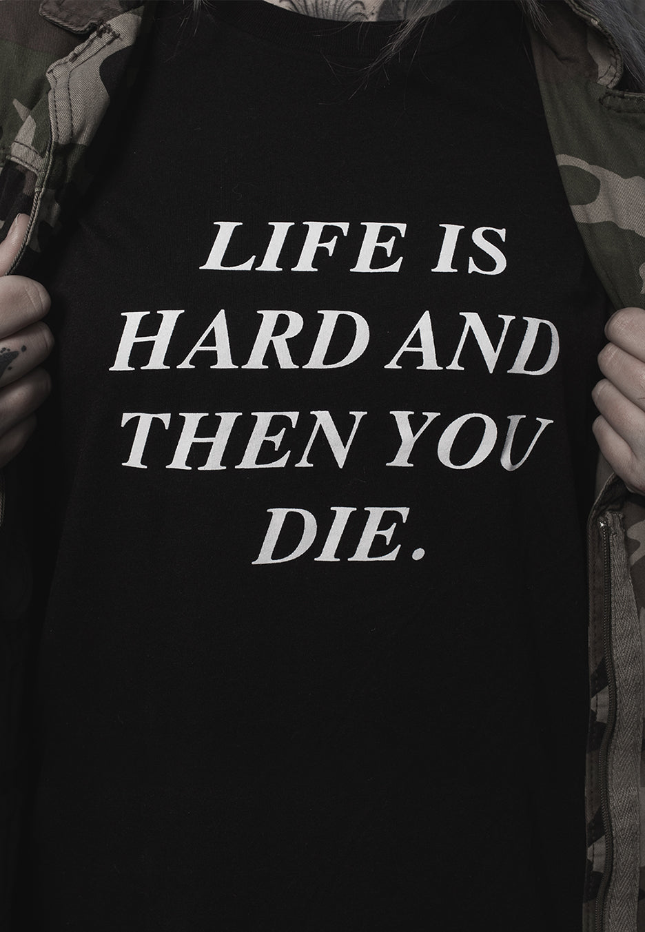 Fuchsteufelswild - Life Is Hard - T-Shirt | Women-Image