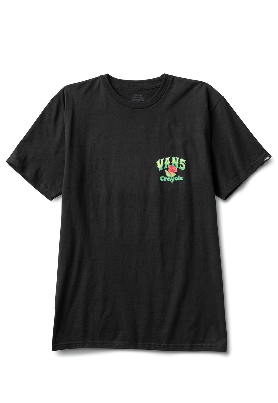 Vans - Crayola Rainbow Black - T-Shirt | Men-Image