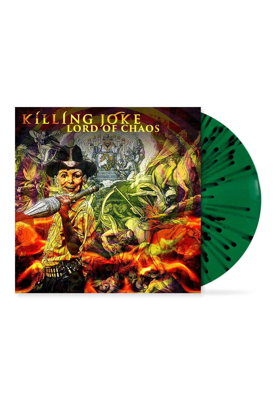 Killing Joke - Lord Of Chaos EP Green & Black - Splattered Vinyl | Neutral-Image