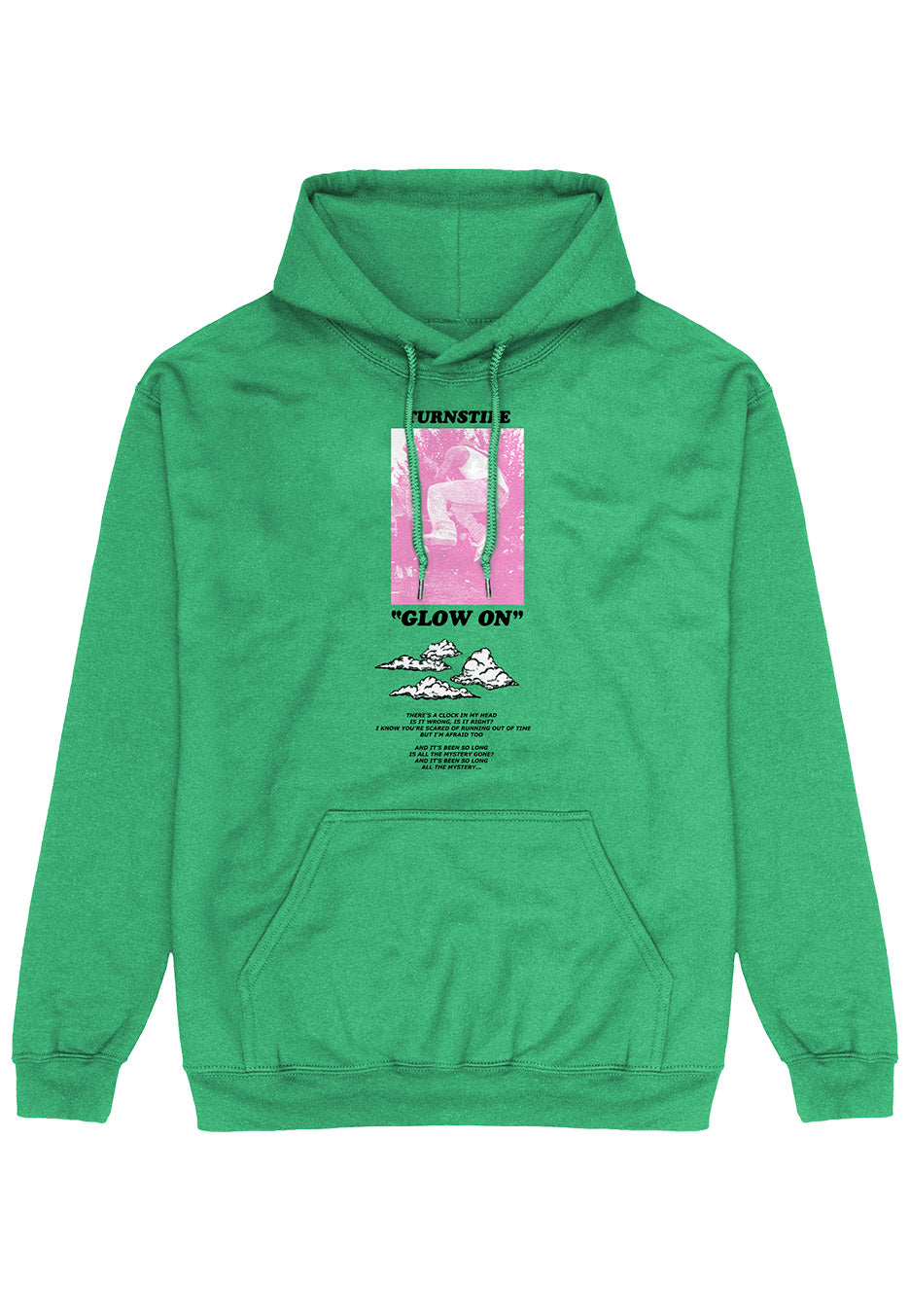 Turnstile - Glow On Kelly Green - Hoodie | Men-Image