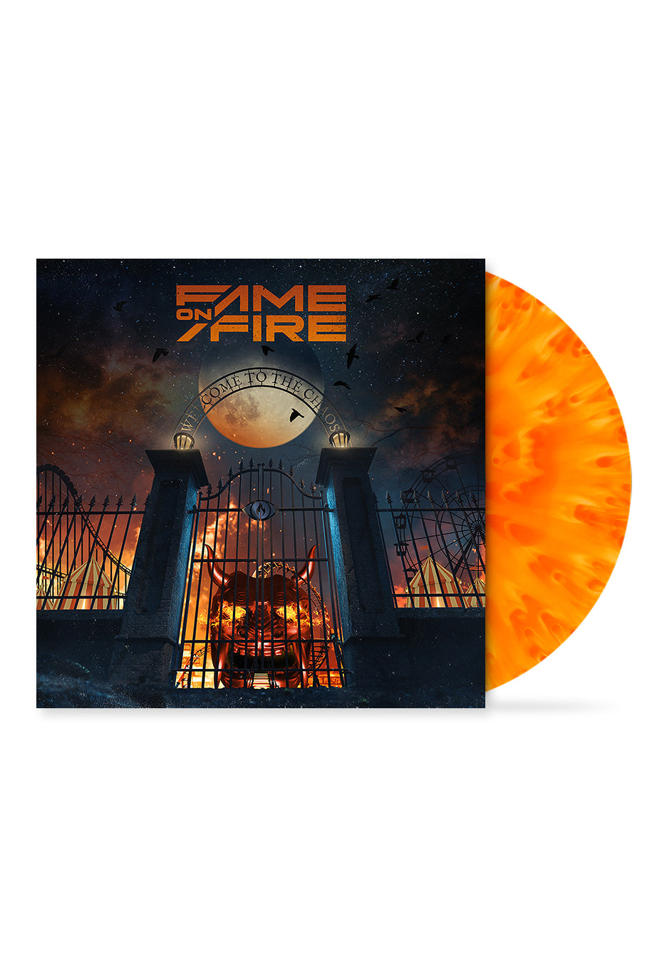 Fame On Fire - Welcome To The Chaos Cloudy Orange - Colored Vinyl | Neutral-Image