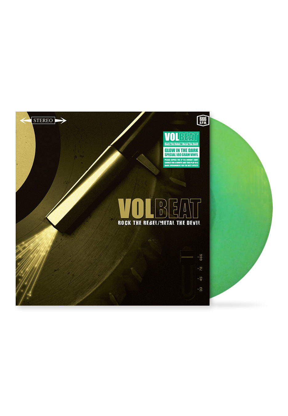 Volbeat - Rock The Rebel / Metal The Devil Ltd. Glow In The Dark - Colored Vinyl | Neutral-Image