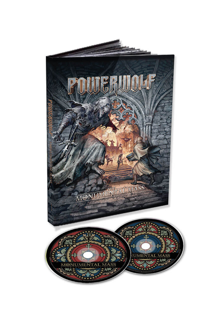 Powerwolf - The Monumental Mass: A Cinematic Metal Event - Mediabook DVD + Blu Ray | Neutral-Image