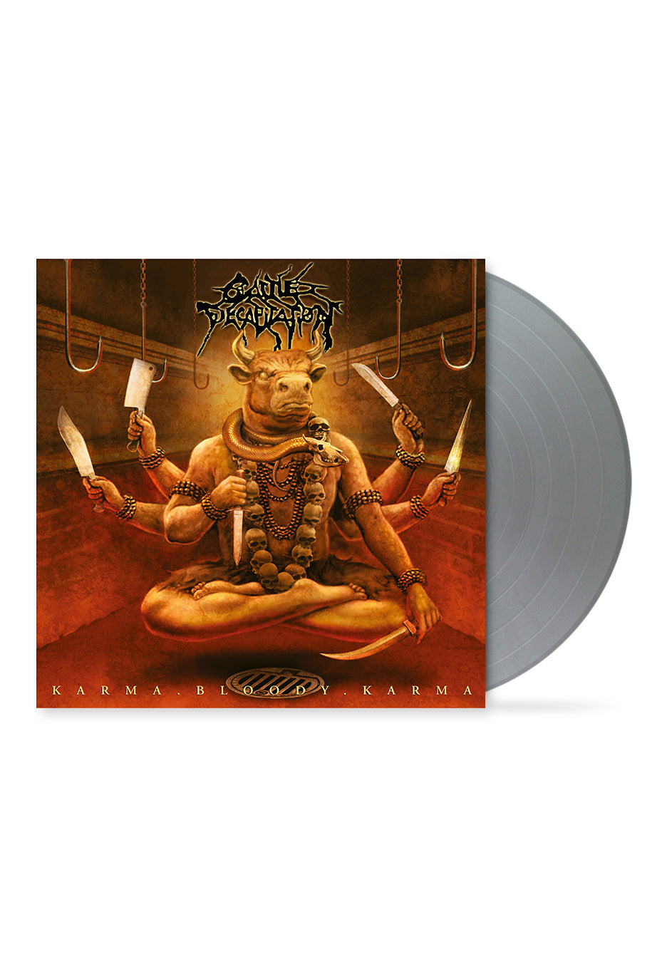 Cattle Decapitation - Karma Bloody Karma Silver - Colored Vinyl | Neutral-Image