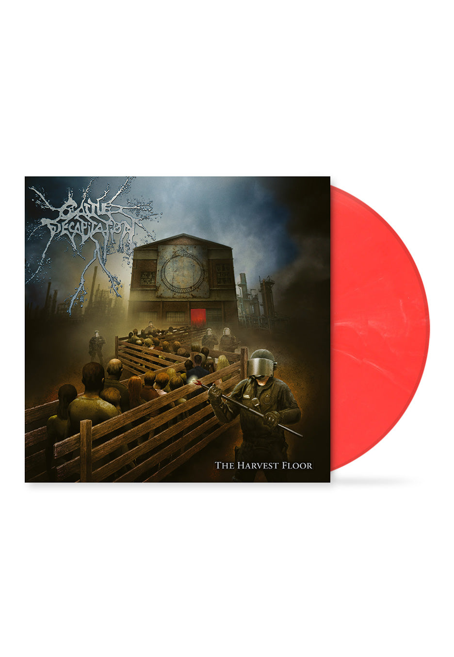 Cattle Decapitation - The Harvest Floor Bright Red - Marbled Vinyl | Neutral-Image