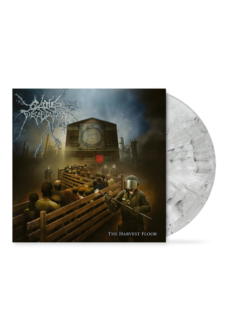 Cattle Decapitation - The Harvest Floor White/Black - Marbled Vinyl | Neutral-Image