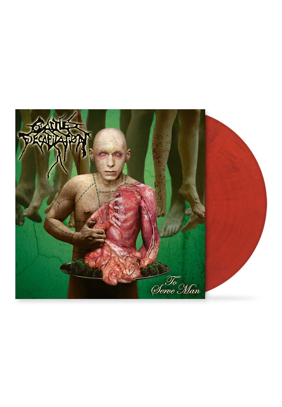 Cattle Decapitation - To Serve Man Red - Marbled Vinyl | Neutral-Image