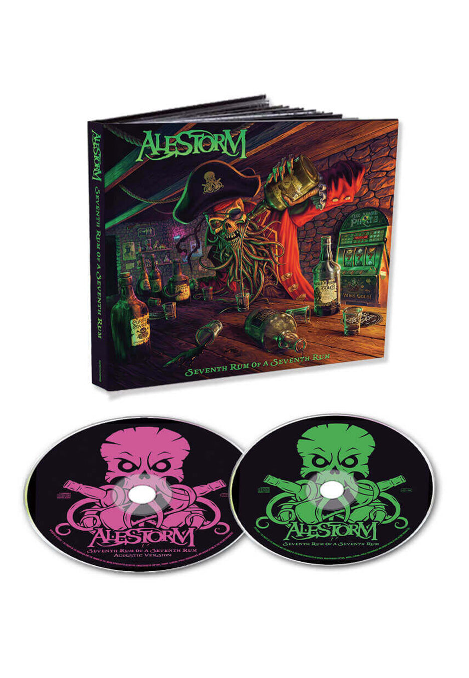 Alestorm - Seventh Rum Of The Seventh Rum - Mediabook 2 CD | Neutral-Image