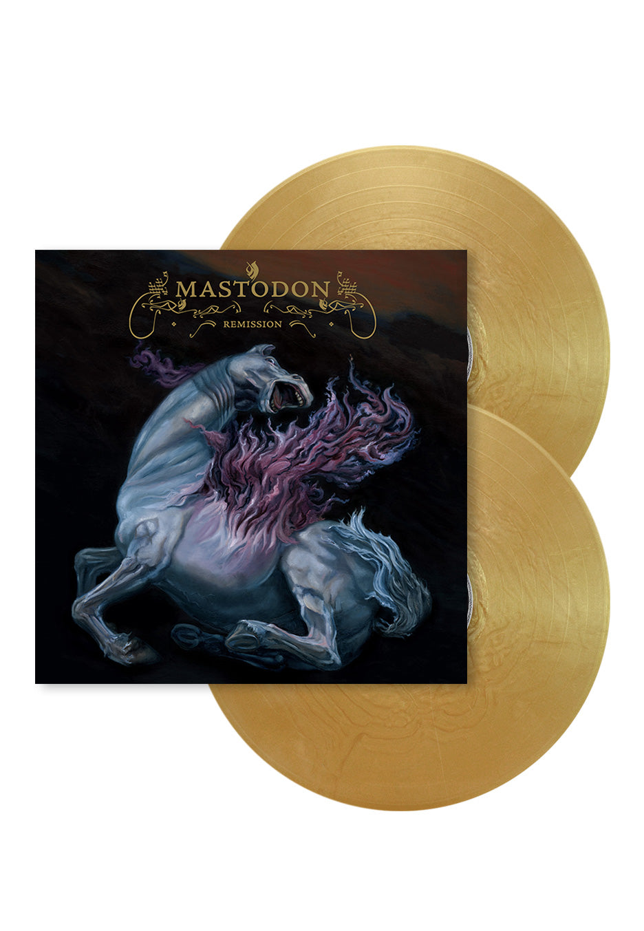 Mastodon - Remission Gold Nugget - Colored 2 Vinyl | Neutral-Image