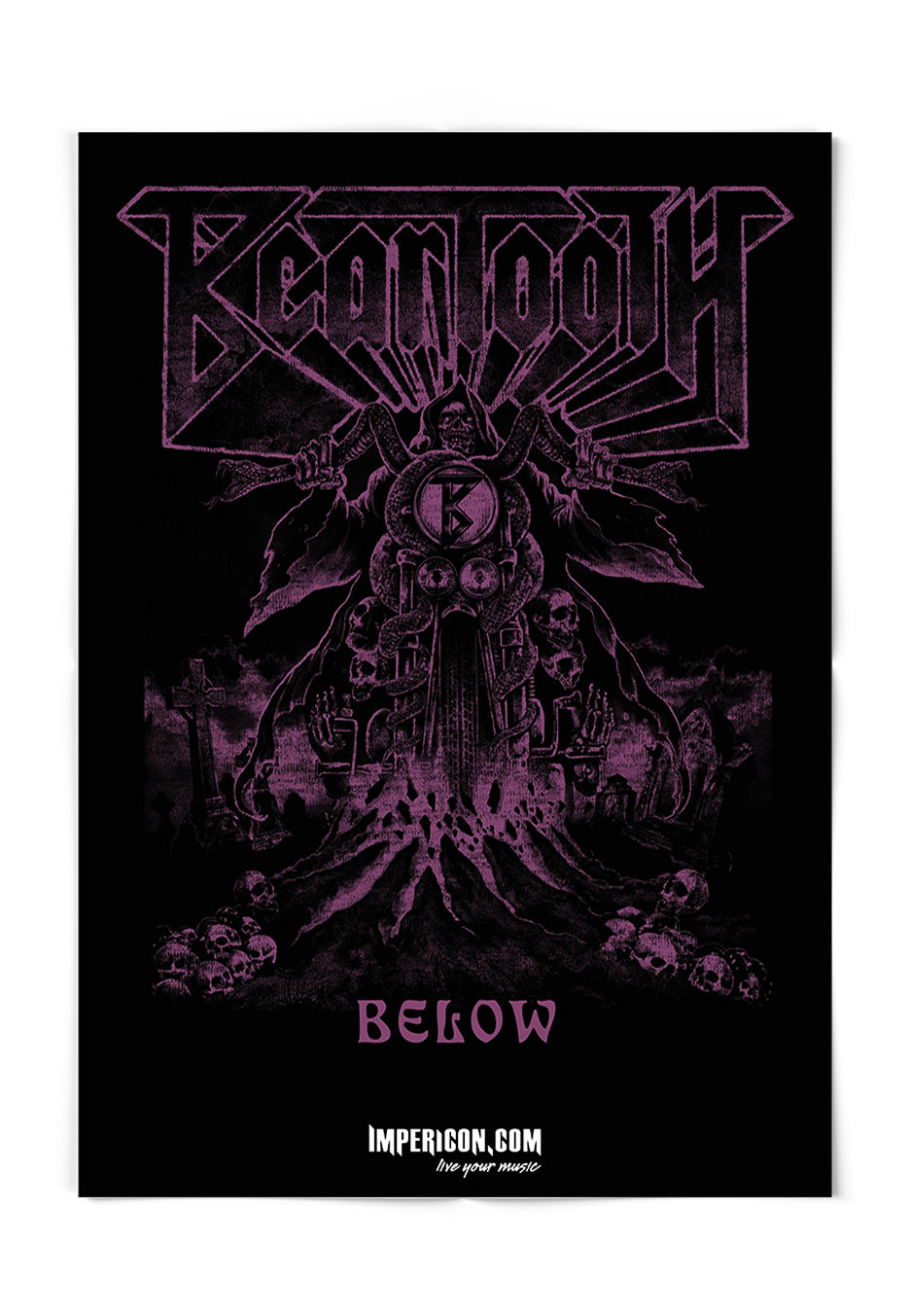 Beartooth - Below Folded - Poster | Neutral-Image