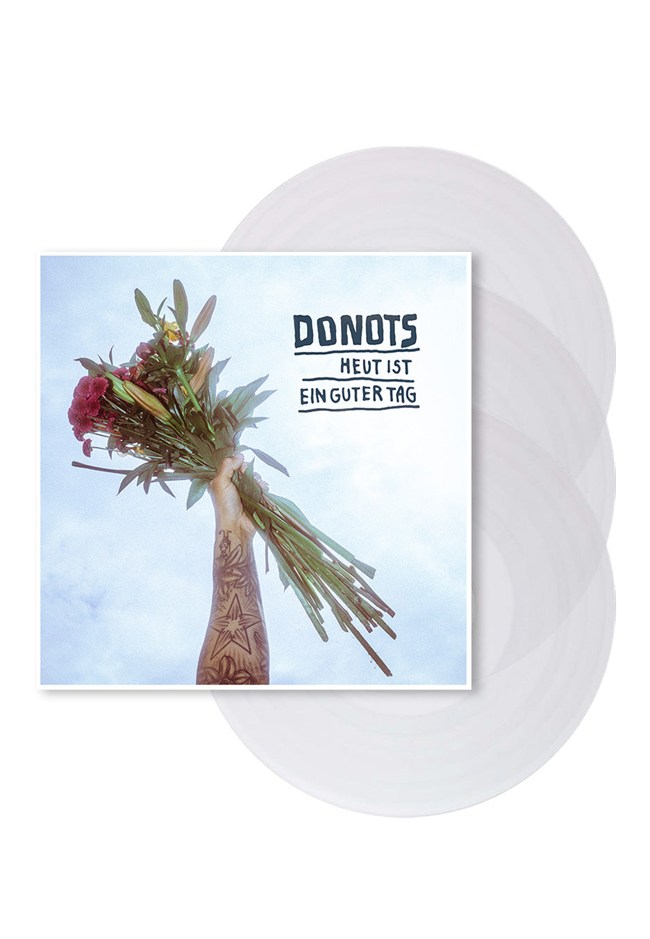 Donots - Heute ist ein guter Tag Ltd. Clear - Colored 3 Vinyl Box | Neutral-Image