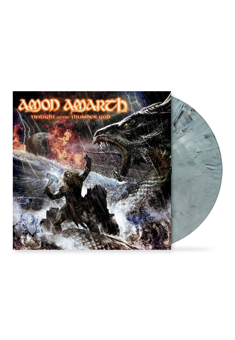 Amon Amarth - Twilight Of The Thunder God Grey Blue - Marbled Vinyl | Neutral-Image