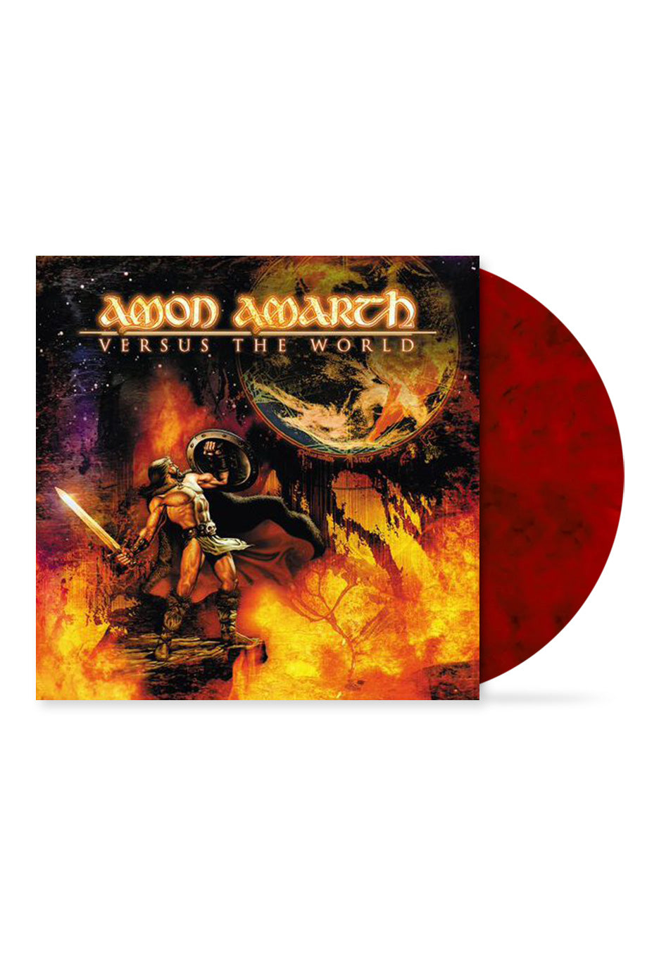 Amon Amarth - Versus The World Crimson Red - Marbled Vinyl | Neutral-Image