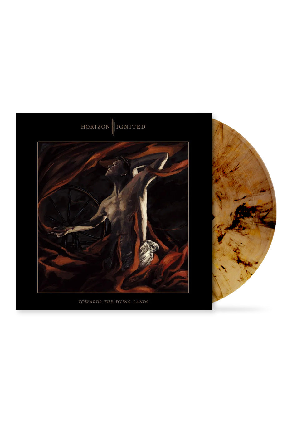 Horizon Ignited - Towards The Dying Lands Ltd. Gold/Black - Marbled Vinyl | Neutral-Image