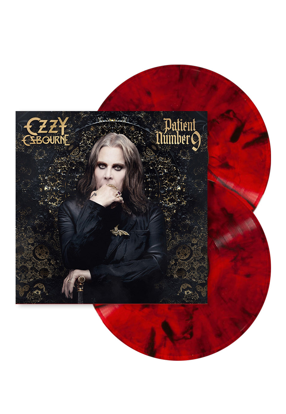 Ozzy Osbourne - Patient Number 9 Translucent Red/Black - Colored 2 Vinyl | Neutral-Image