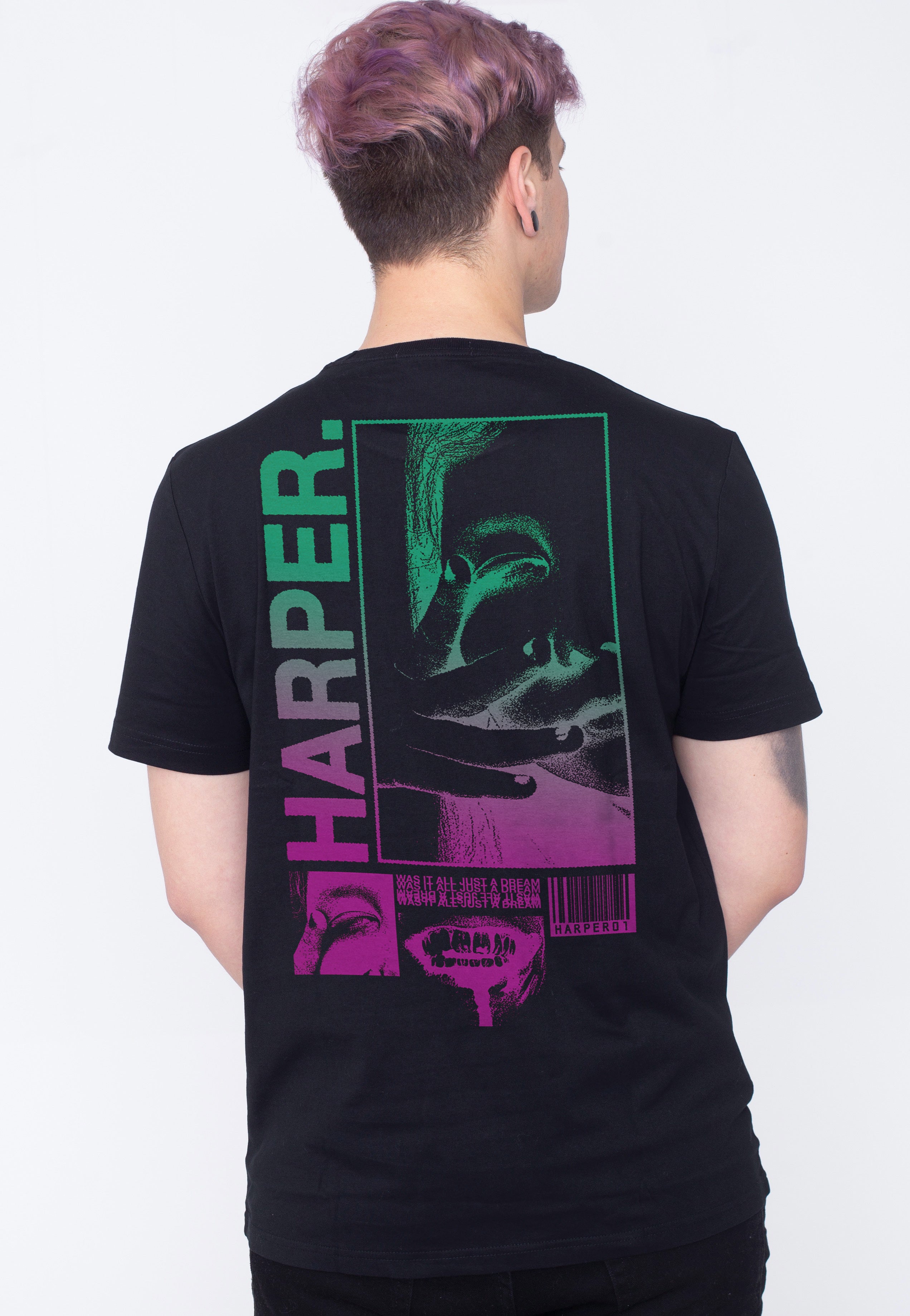 Harper - Gradient Photo - T-Shirt | Men-Image