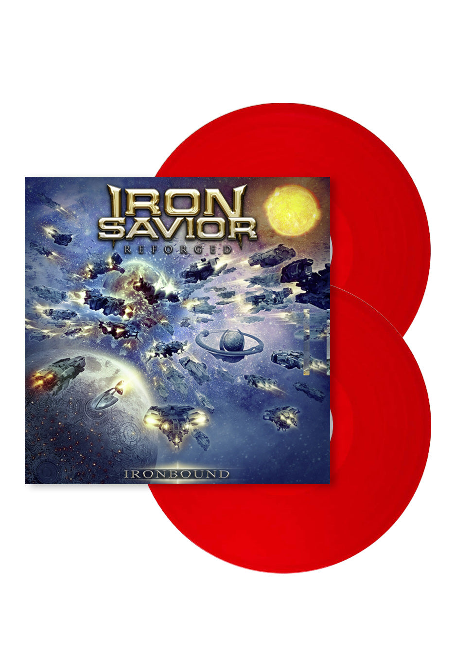 Iron Savior - Reforged Ironbound Vol.2 Clear Red - Colored 2 Vinyl | Neutral-Image