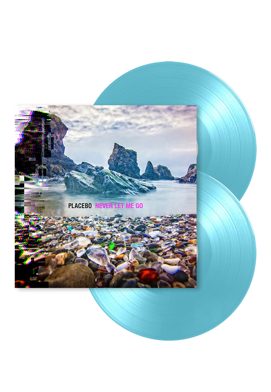 Placebo - Never Let Me Go Ltd. Transparent Turquoise - Colored 2 Vinyl | Neutral-Image