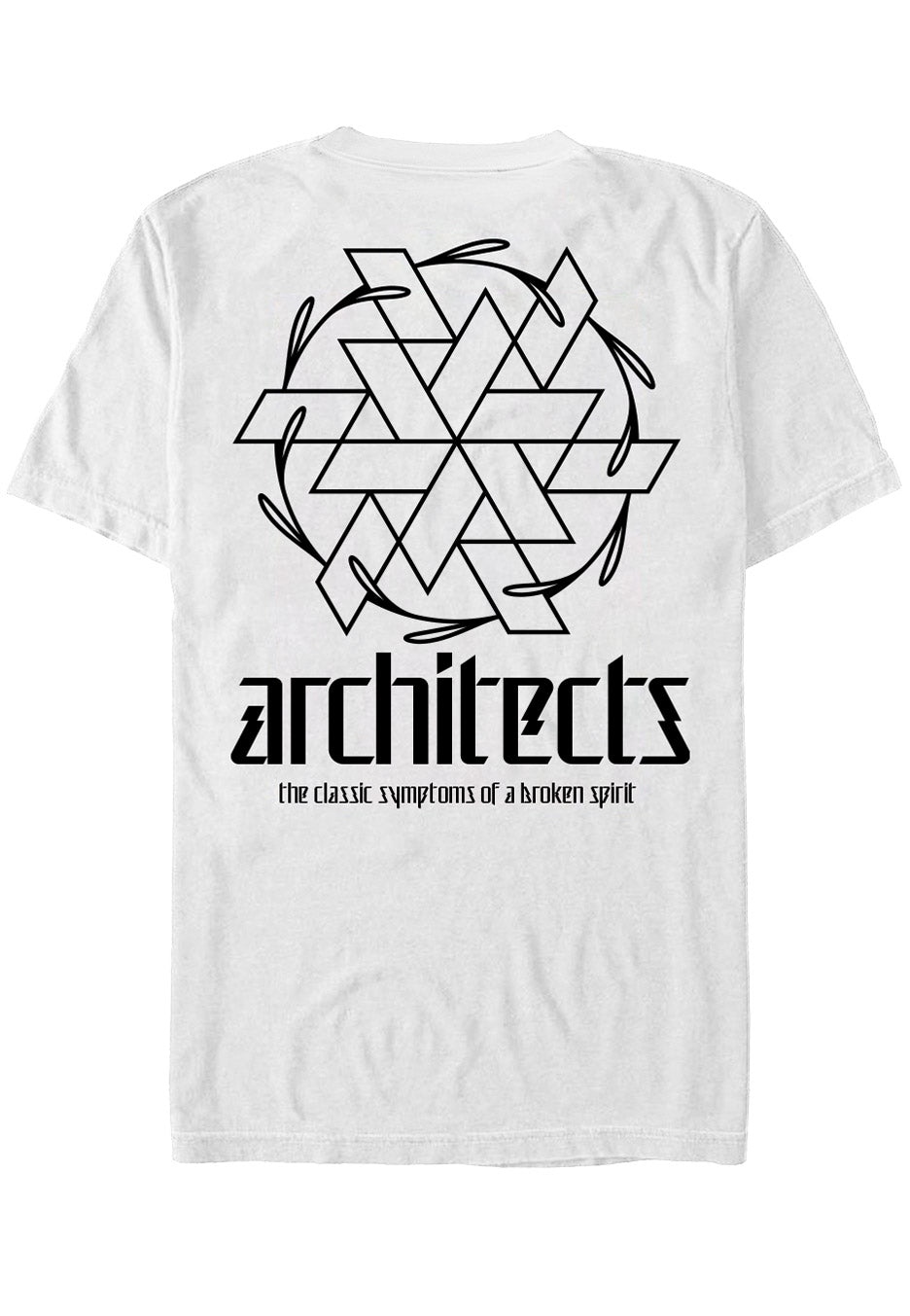 Architects - The Classic Symptoms Of A Broken Spirit White - T-Shirt | Men-Image