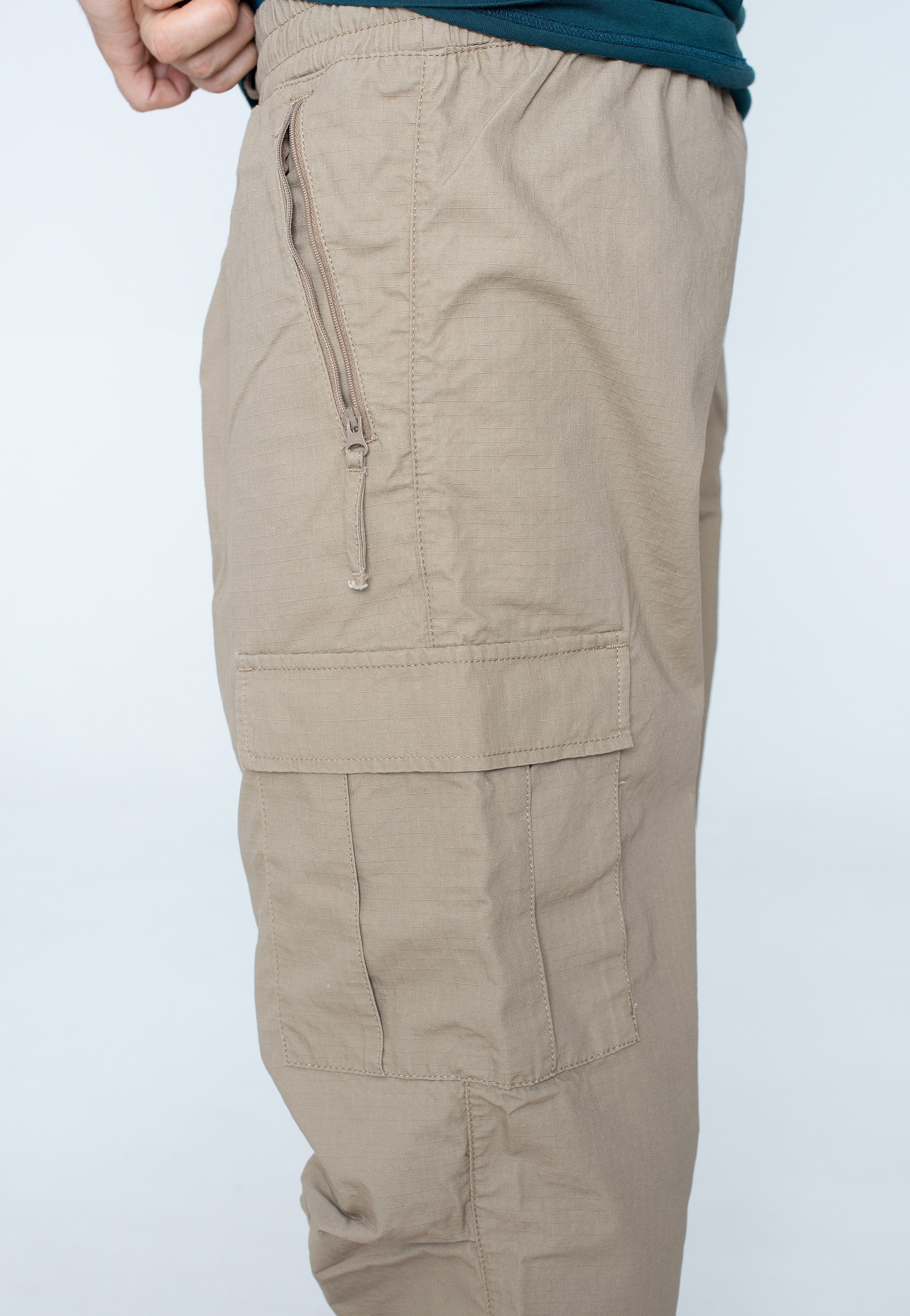 Carhartt WIP - Cargo Rinsed Leather - Pants | Men-Image