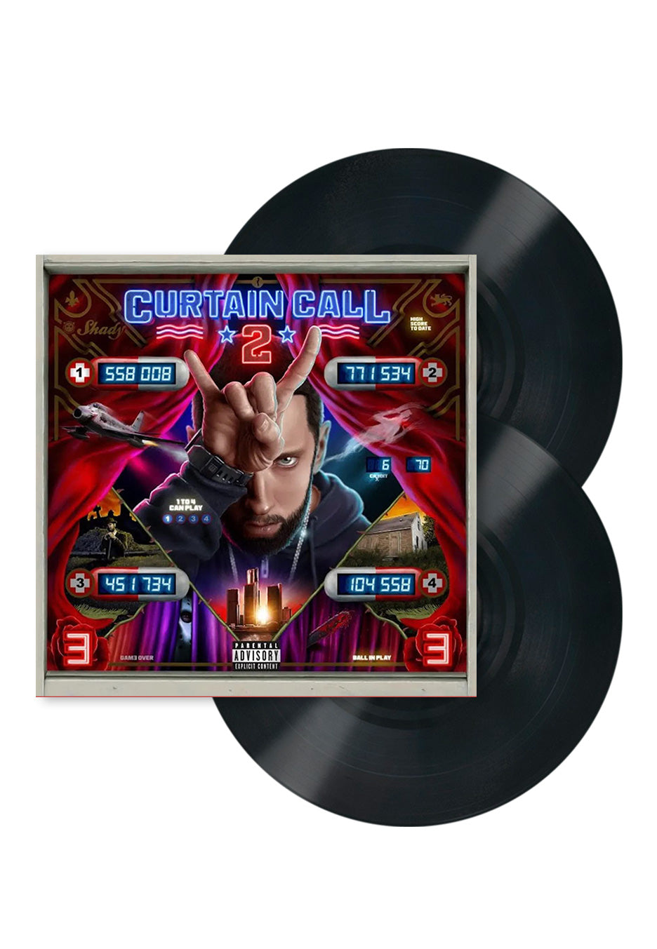 Eminem - Curtain Call 2 - 2 Vinyl | Neutral-Image