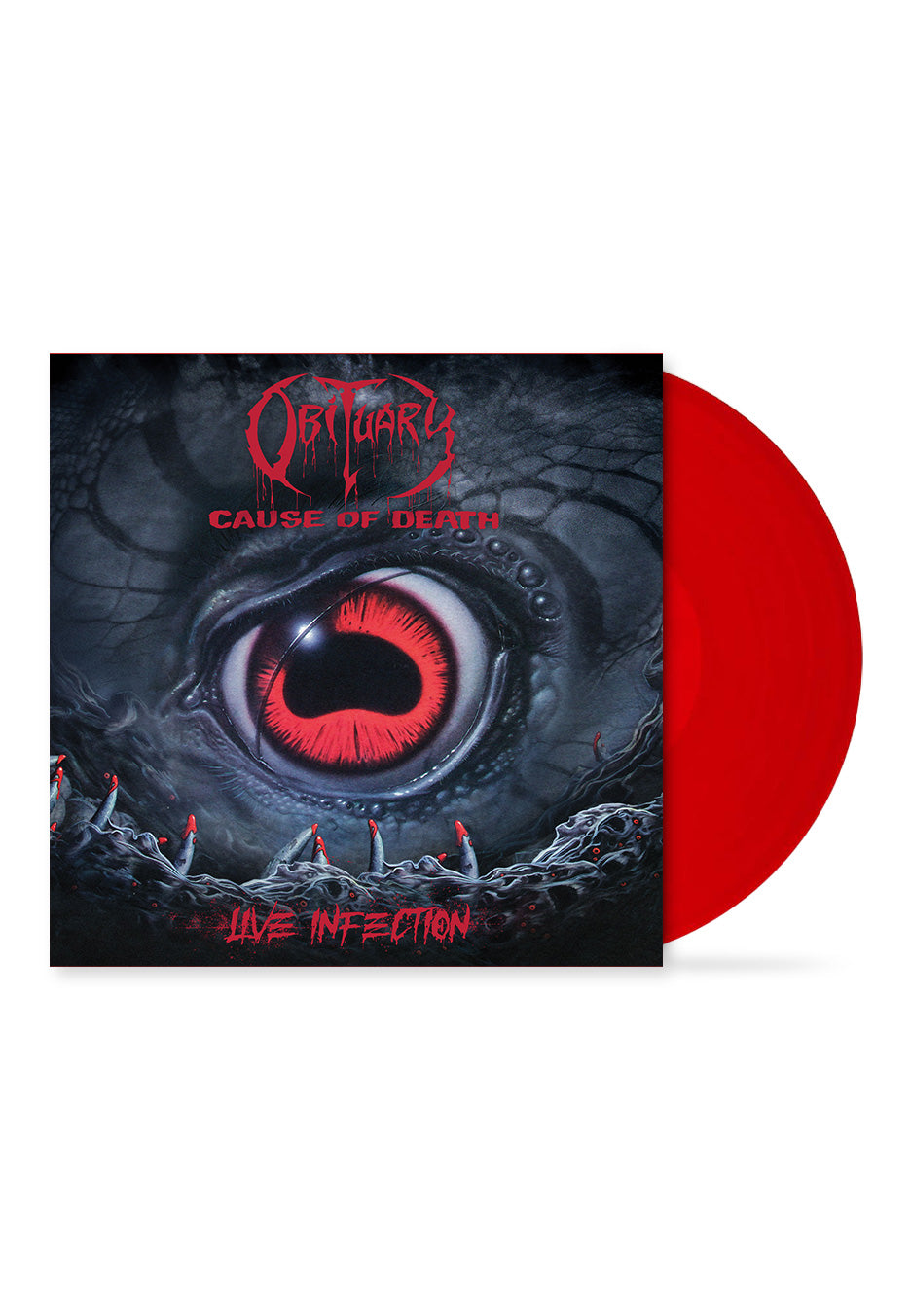 Obituary - Cause Of Death - Live Infection Blood Red - Colored Vinyl | Neutral-Image