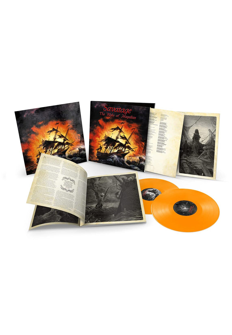 Savatage - The Wake Of Magellan Ltd. Orange - Colored 2 Vinyl | Neutral-Image