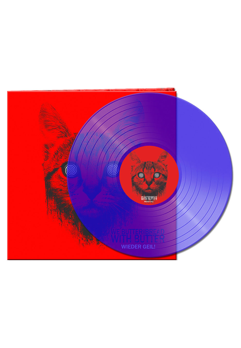 We Butter The Bread With Butter - Wieder Geil! Ltd. Clear Blue - Colored Vinyl | Neutral-Image