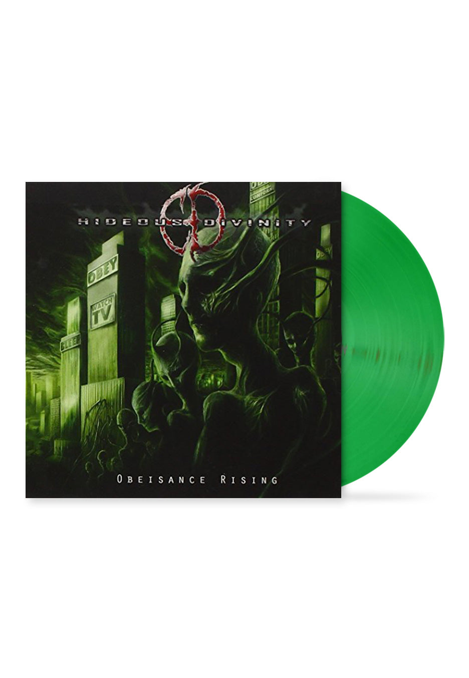 Hideous Divinity - Obeisance Rising Allen Green - Colored Vinyl | Neutral-Image