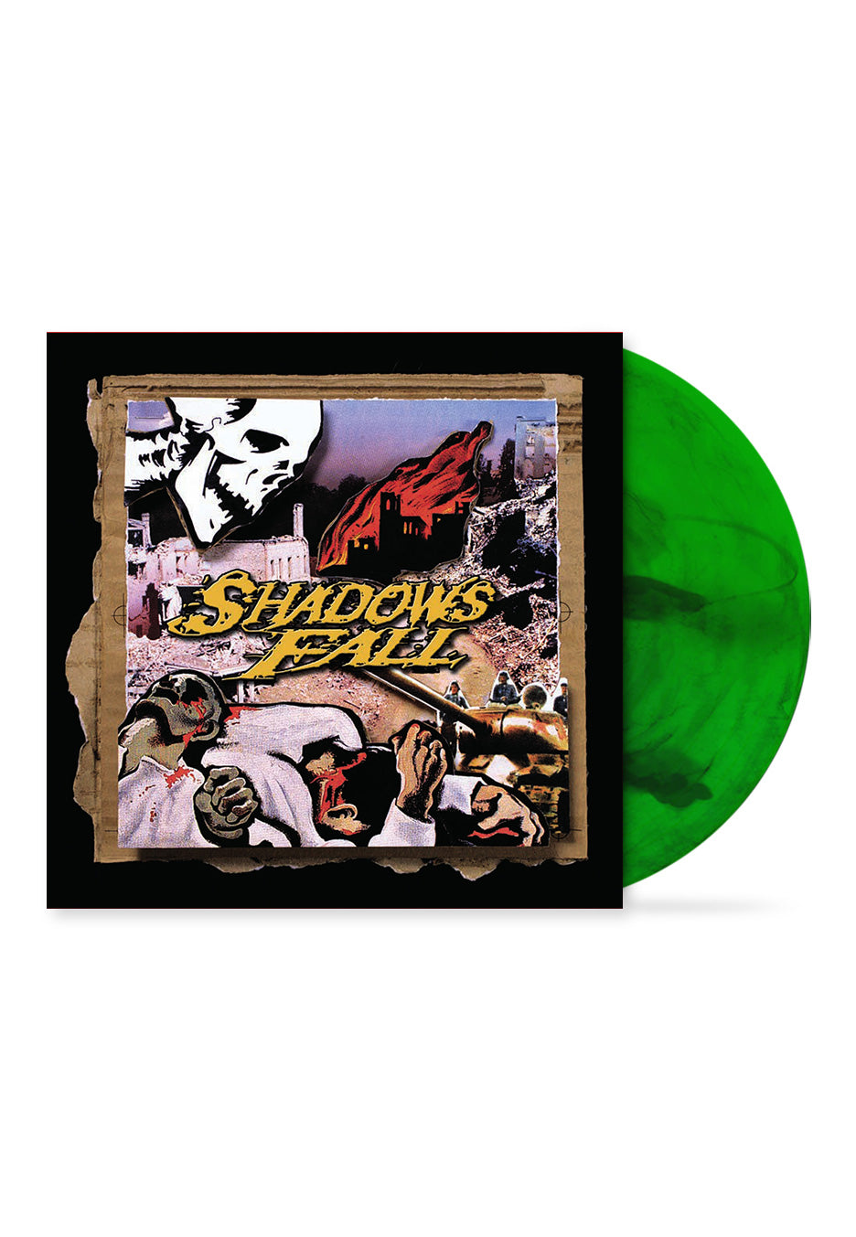 Shadows Fall - Fallout From The War Lime/Black Smoke - Colored Vinyl | Neutral-Image