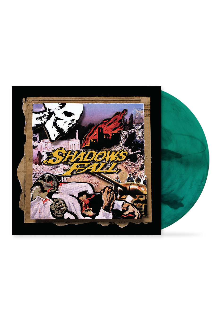 Shadows Fall - Fallout From The War Turquoise/Black Smoke - Colored Vinyl | Neutral-Image